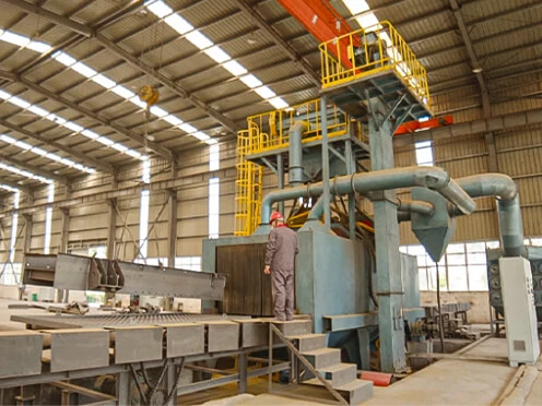 EXCT Manufacturing Facilities Shot-blasting Machine EXCT Manufacturing Facilities Shot-blasting Machine