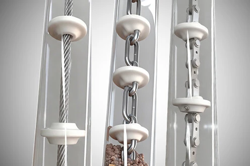 Tubular Cable Conveyors Chain Disc Type Tubular Cable Conveyors Chain Disc Type